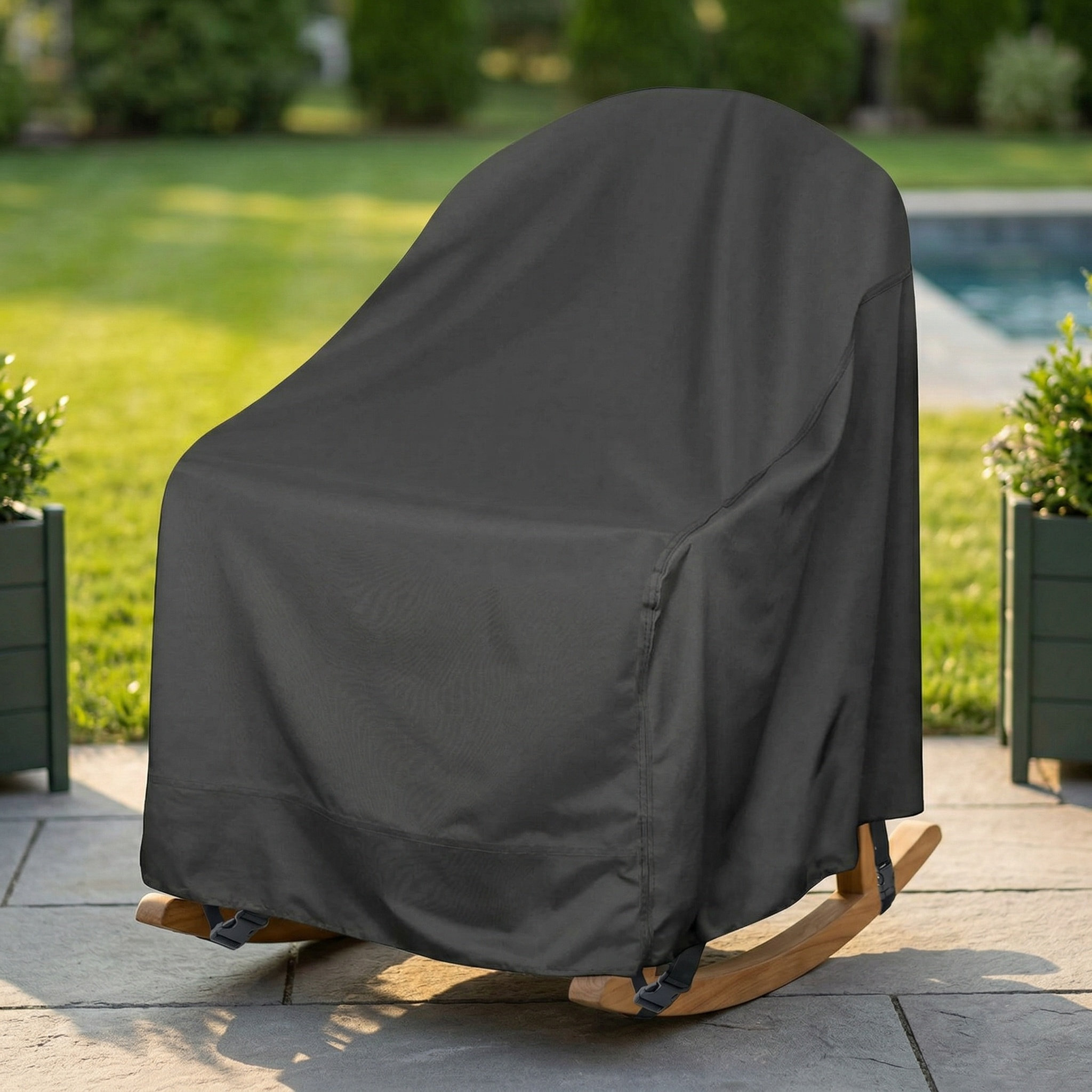 Outdoor Furniture With Covers - Outdoor Rocking Chair Cover Waterproof Heavy