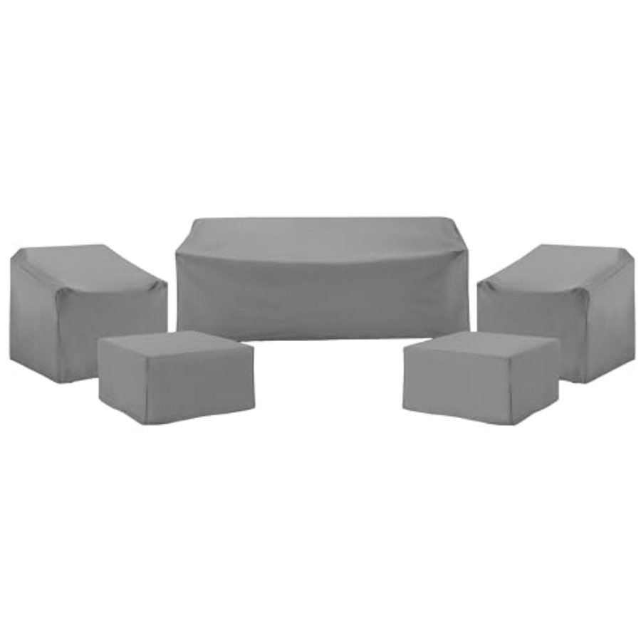 Outdoor Furniture With Covers - Patio Furniture Covers, Waterproof 5-Piece Cover