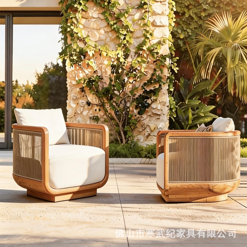 Outdoor Sofa Teak Outdoor Open - Outdoor Furniture Teak Wood ulasan dan harga