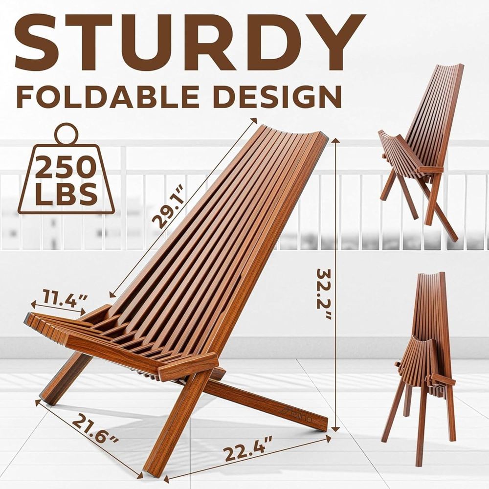 2-Pack Wooden olding Tamarack  - Outdoor Furniture Diy ulasan dan harga