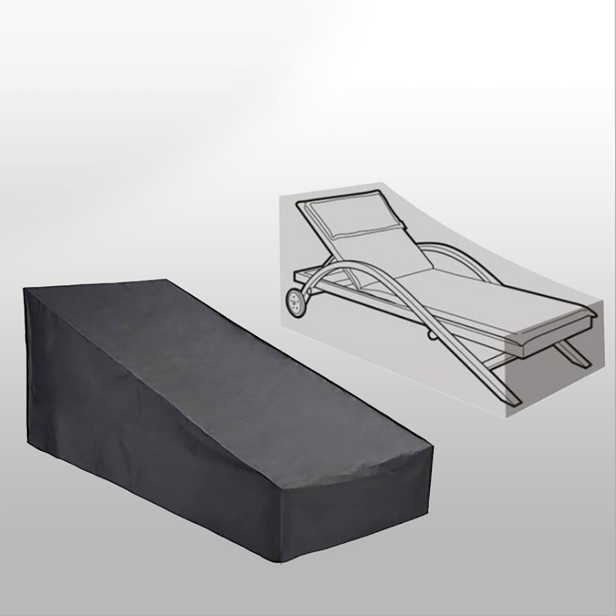 Oxford Fabric Sunlounger Cover - Outdoor Furniture Fabric ulasan dan harga