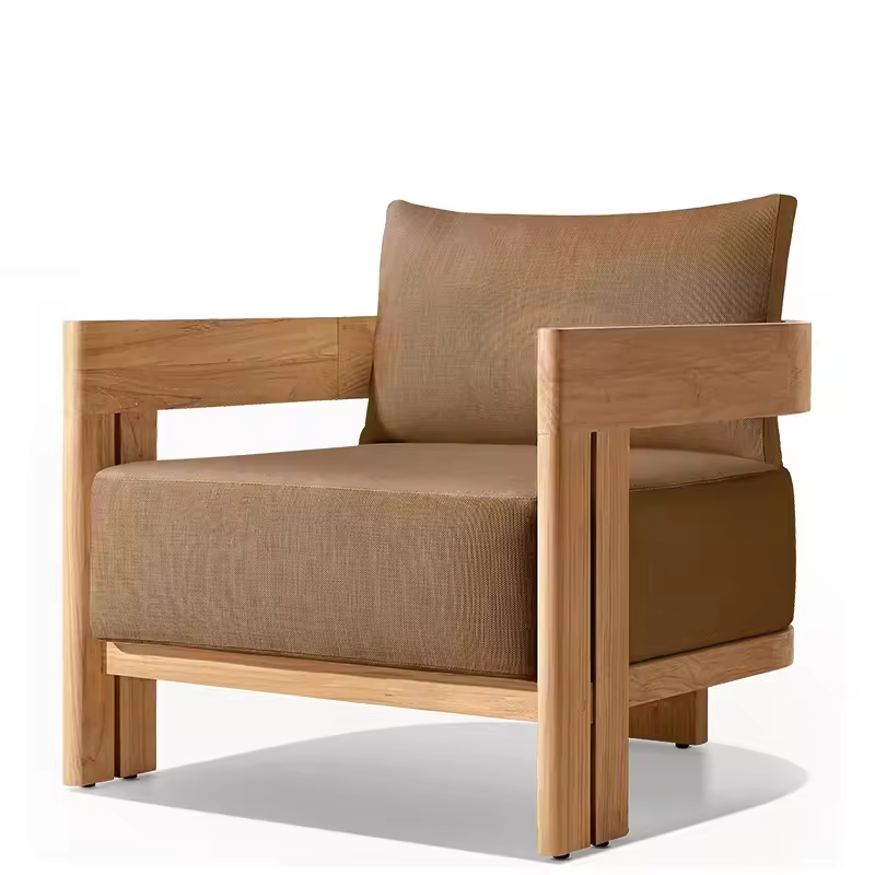 Custom Outdoor Teak Sofa Garde - Outdoor Furniture Teak Wood ulasan dan harga