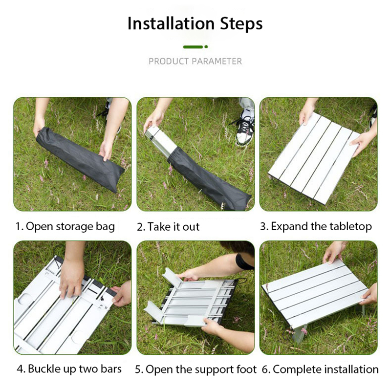 WESTTUNE Lightweight Roll Tabl - Outdoor Furniture Near Me ulasan dan harga