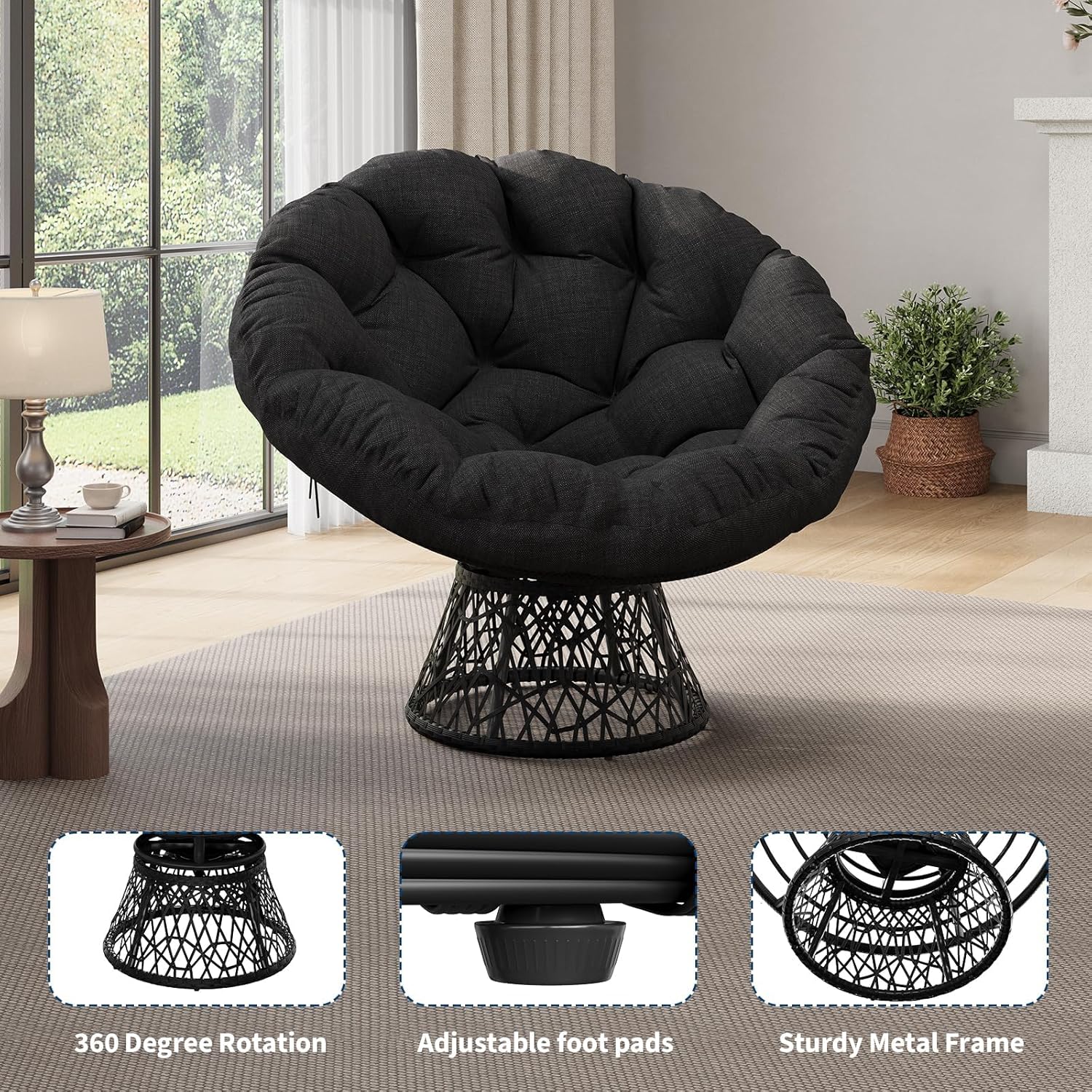 40 Inch Wicker Papasan Chair W - Outdoor Furniture Near Me ulasan dan harga