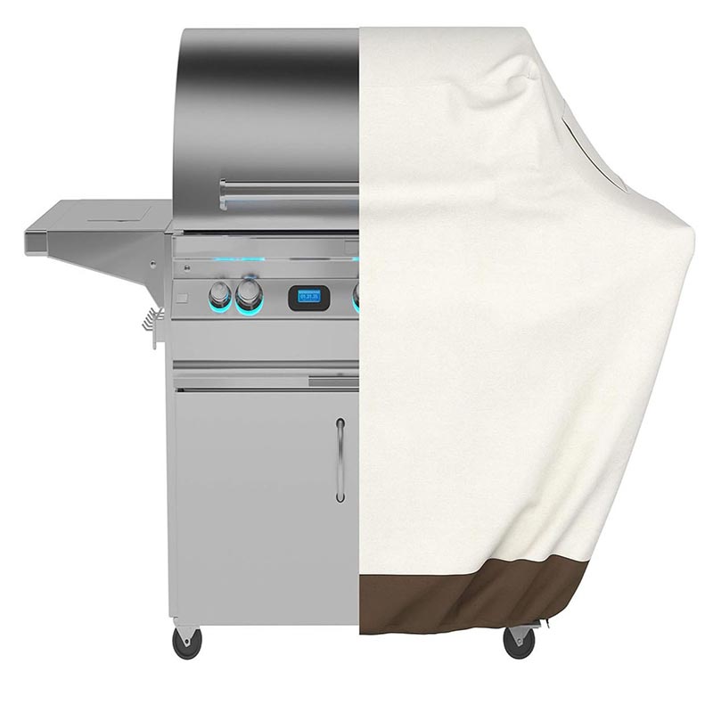 210D BBQ Beige Barbecue Grill  - Outdoor Furniture Cover Waterproof ulasan dan harga