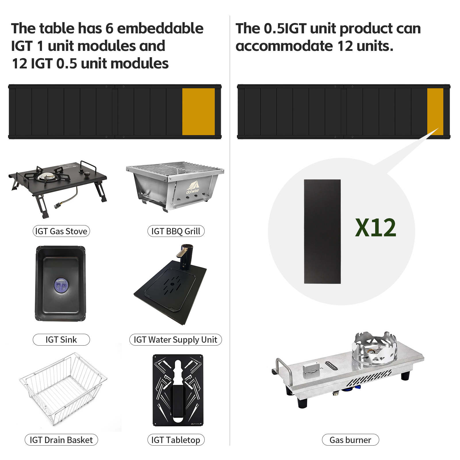DOTWISE Outdoor Camping IGT Ta - Outdoor Furniture Australia ulasan dan harga