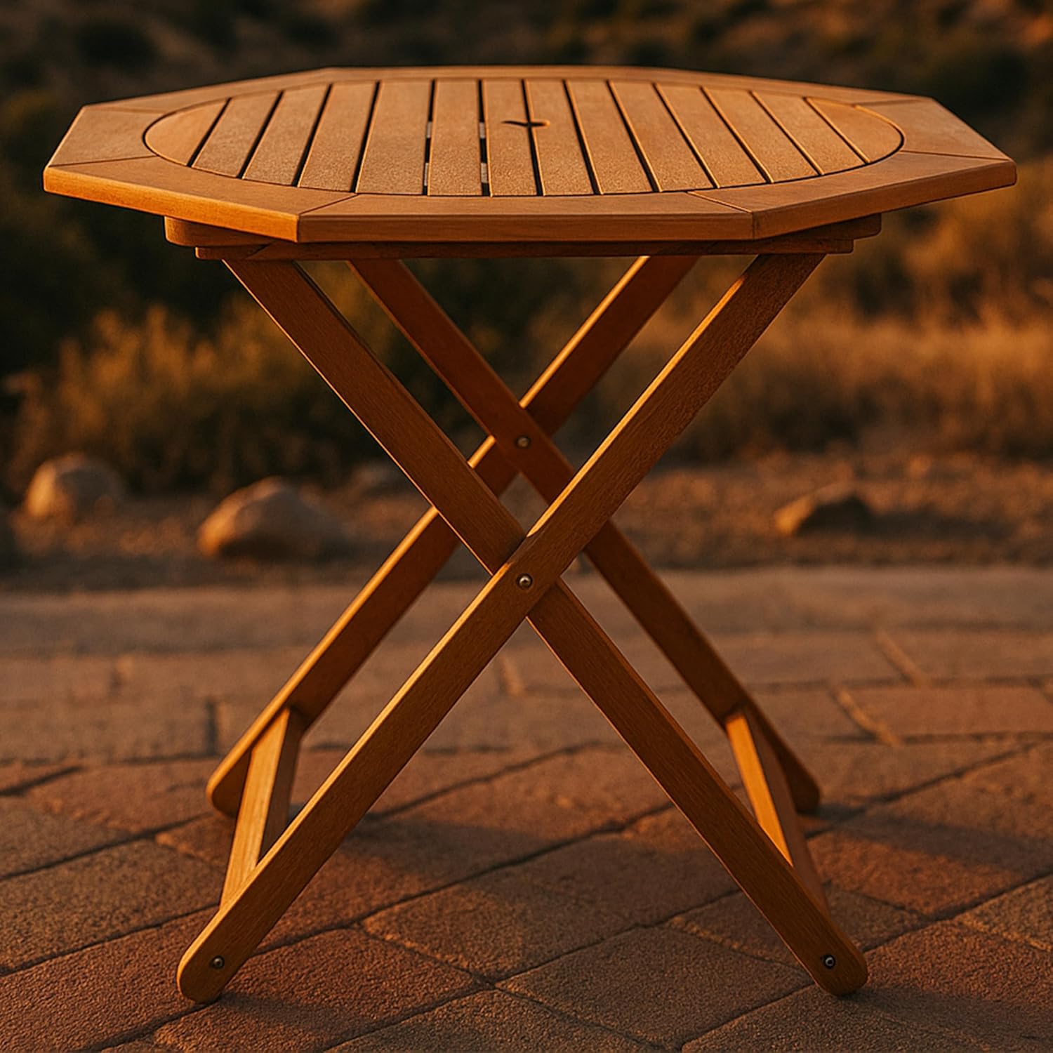 Meranti Wood Folding Outdoor T - Outdoor Furniture Teak Wood ulasan dan harga