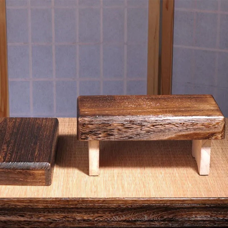Portable Folding Wooden Footst - Outdoor Furniture Japanese Style ulasan dan harga