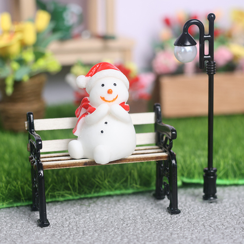 2Pcs/Set 1:12 Dollhouse Miniat - Outdoor Furniture Resin ulasan dan harga