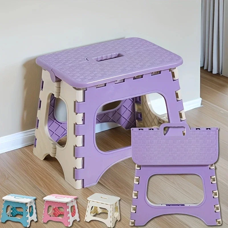Plastic Folding Stool, Portabl - Outdoor Furniture Near Me ulasan dan harga