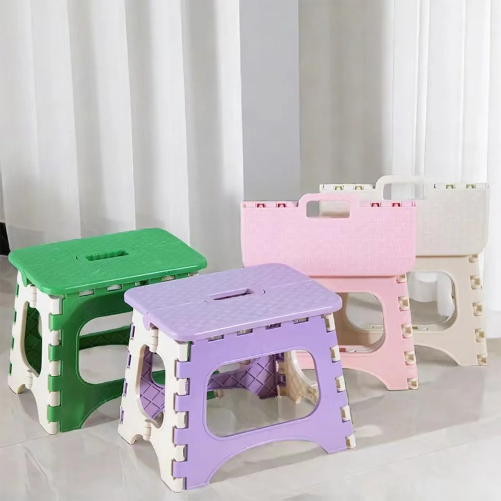 Plastic Folding Stool, Portabl - Outdoor Furniture Near Me ulasan dan harga
