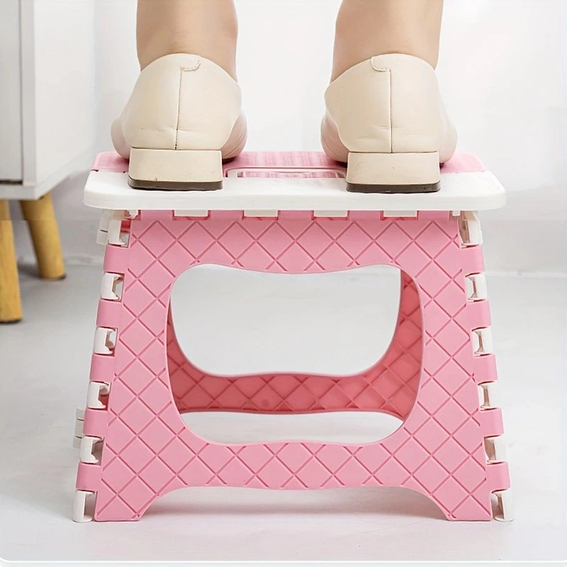Plastic Folding Stool, Portabl - Outdoor Furniture Near Me ulasan dan harga