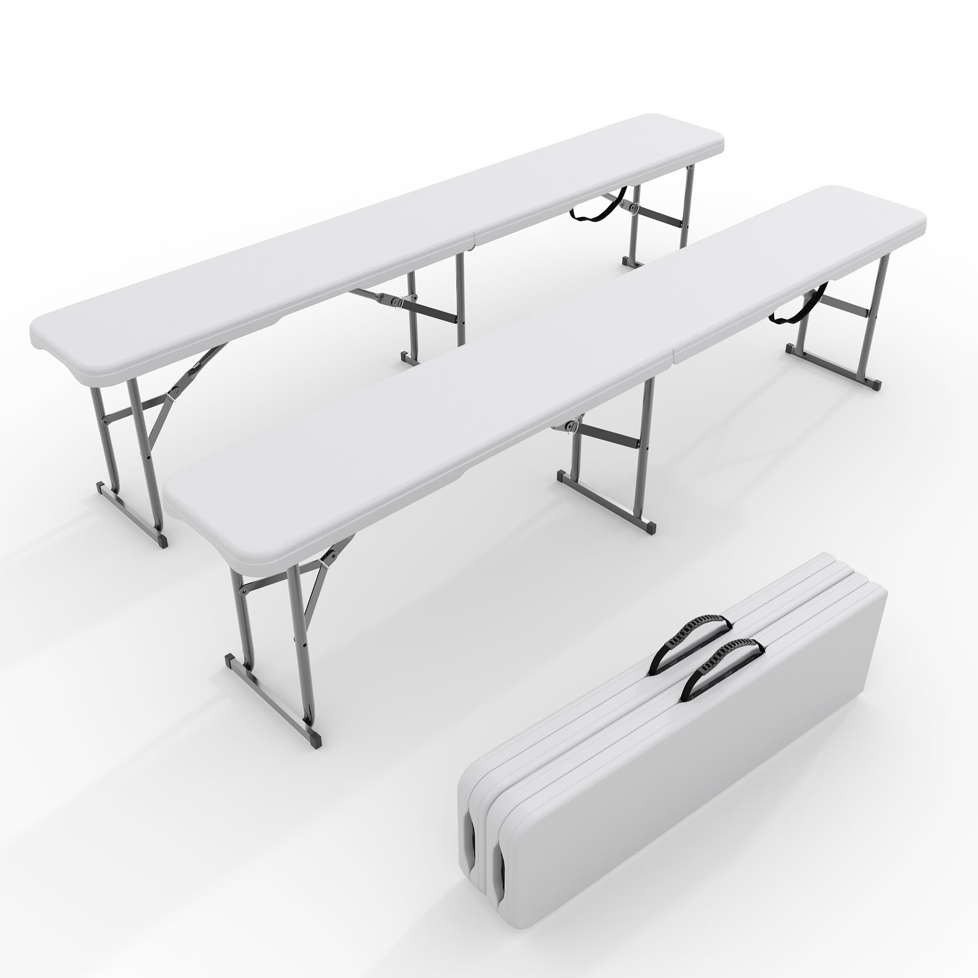 2-Pack 6ft Folding Outdoor Ben - Outdoor Furniture Diy ulasan dan harga
