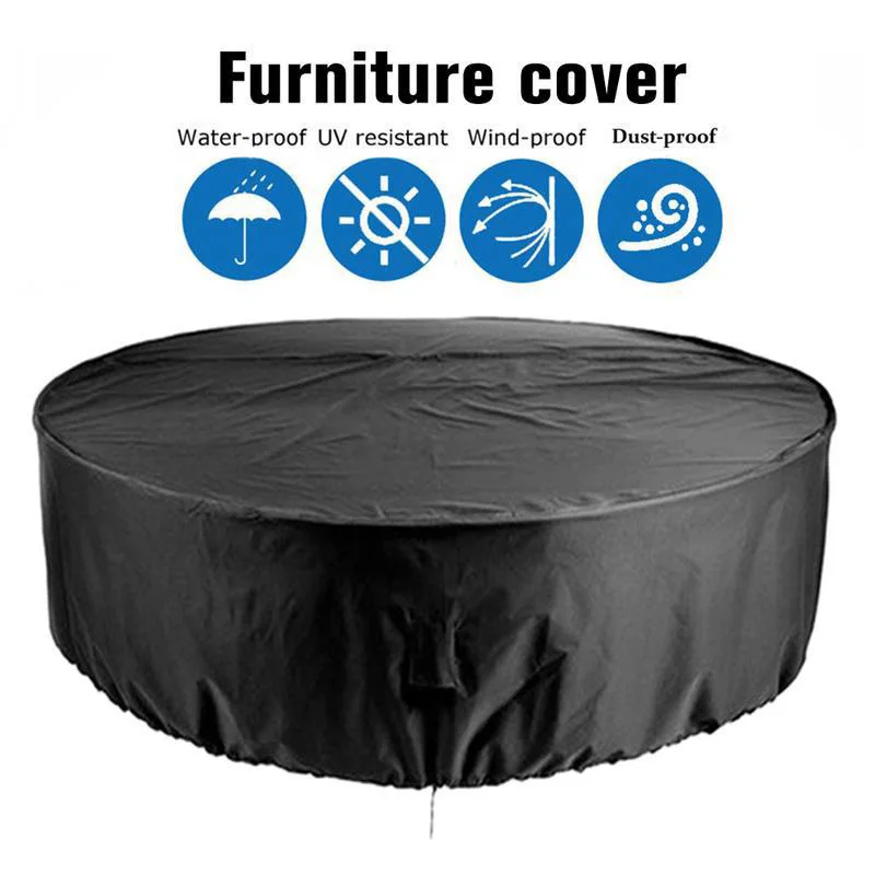 Fire Pit Cover Round Brazier S - Outdoor Furniture Fabric ulasan dan harga