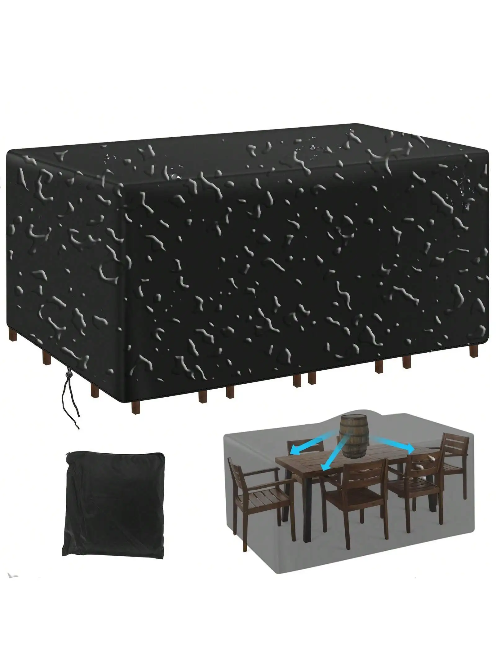 Multi-Size Outdoor Patio Garde - Outdoor Furniture With Covers ulasan dan harga