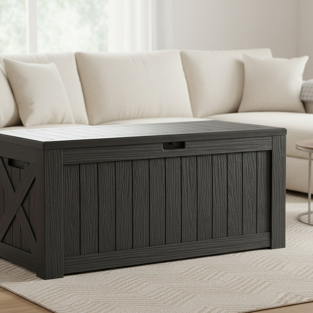 Large 120 Gallon Outdoor Deck  - Outdoor Furniture Resin ulasan dan harga