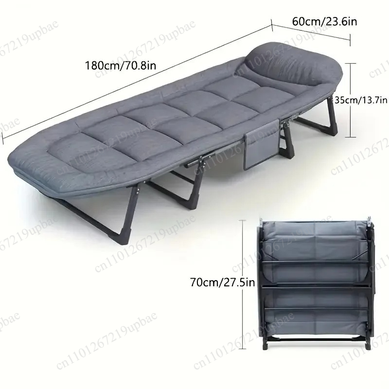 Portable Folding Sleeping Bed  - Outdoor Furniture Fabric ulasan dan harga