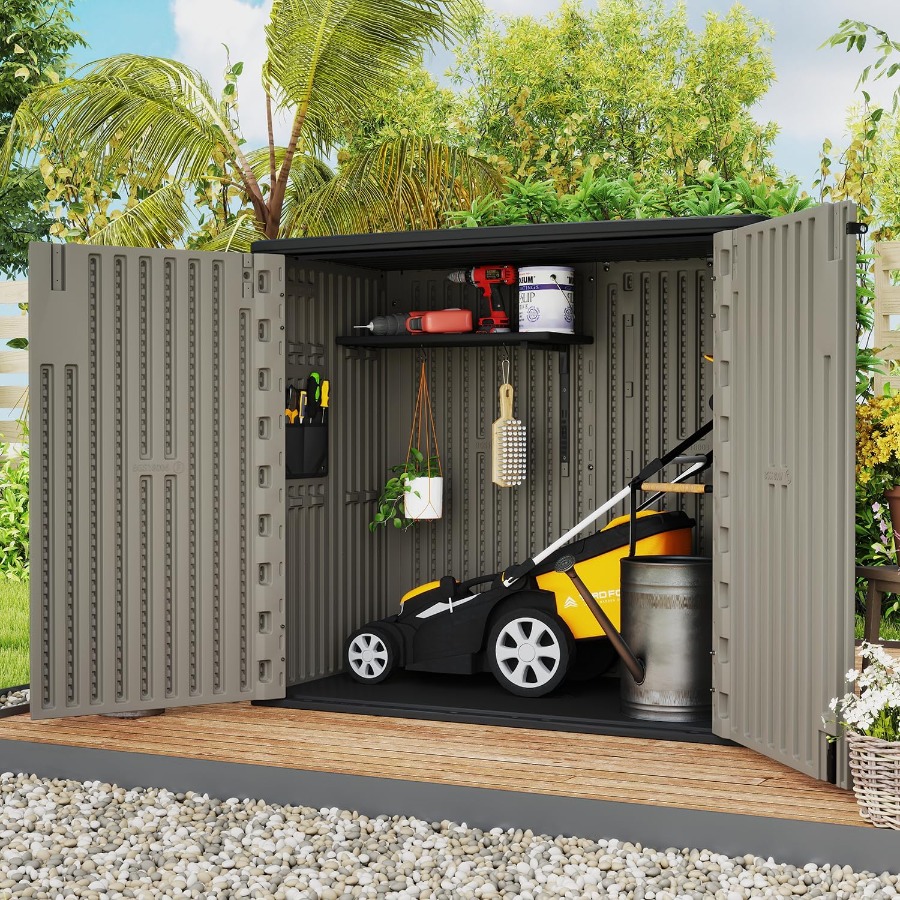 Outdoor storage shed for garde - Outdoor Furniture Resin ulasan dan harga