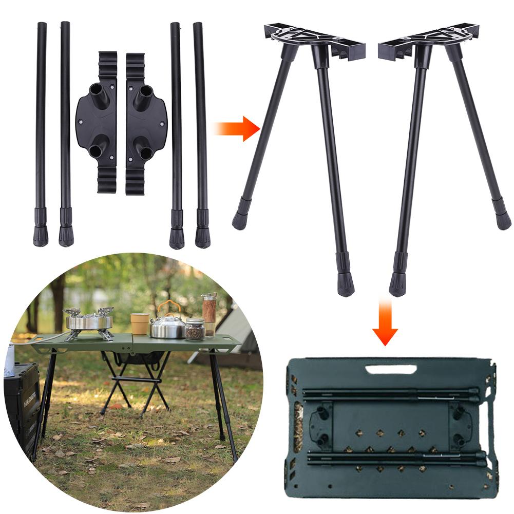 Folding Camping Table Legs Adj - Outdoor Furniture Diy ulasan dan harga