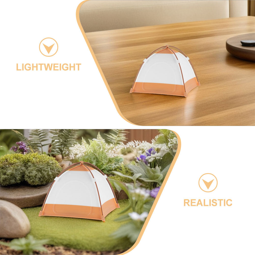 Miniature Tent 1:12 Scale Doll - Outdoor Furniture Diy ulasan dan harga