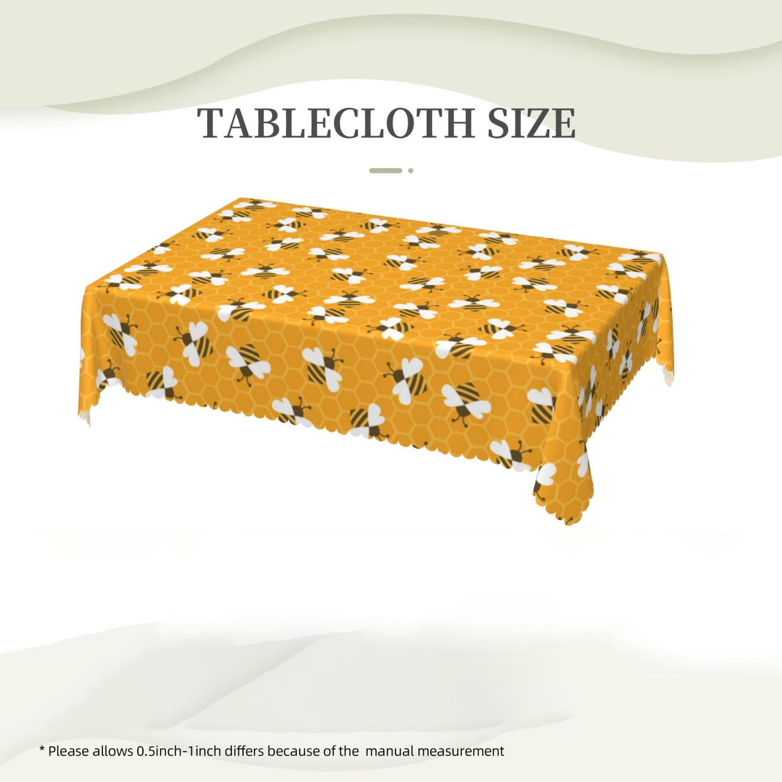 Bumble Bees Tablecloths Yellow - Outdoor Furniture Yellow ulasan dan harga
