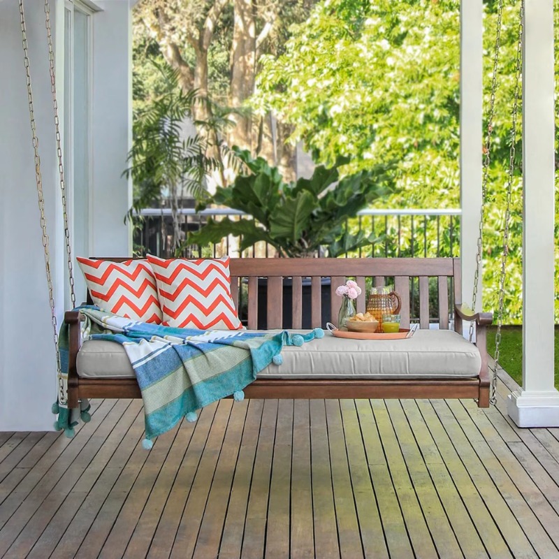 Swing chair Outdoor garden fur - Outdoor Furniture Teak Wood ulasan dan harga