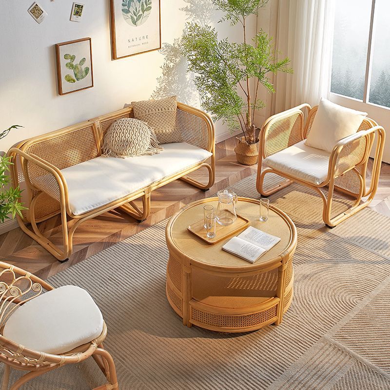 Japanese Rattan Sofa Combinati - Outdoor Furniture Japanese Style ulasan dan harga