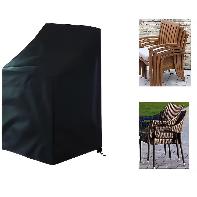 1pc Heavy-Duty Stacking Outdoo - Outdoor Furniture With Covers ulasan dan harga