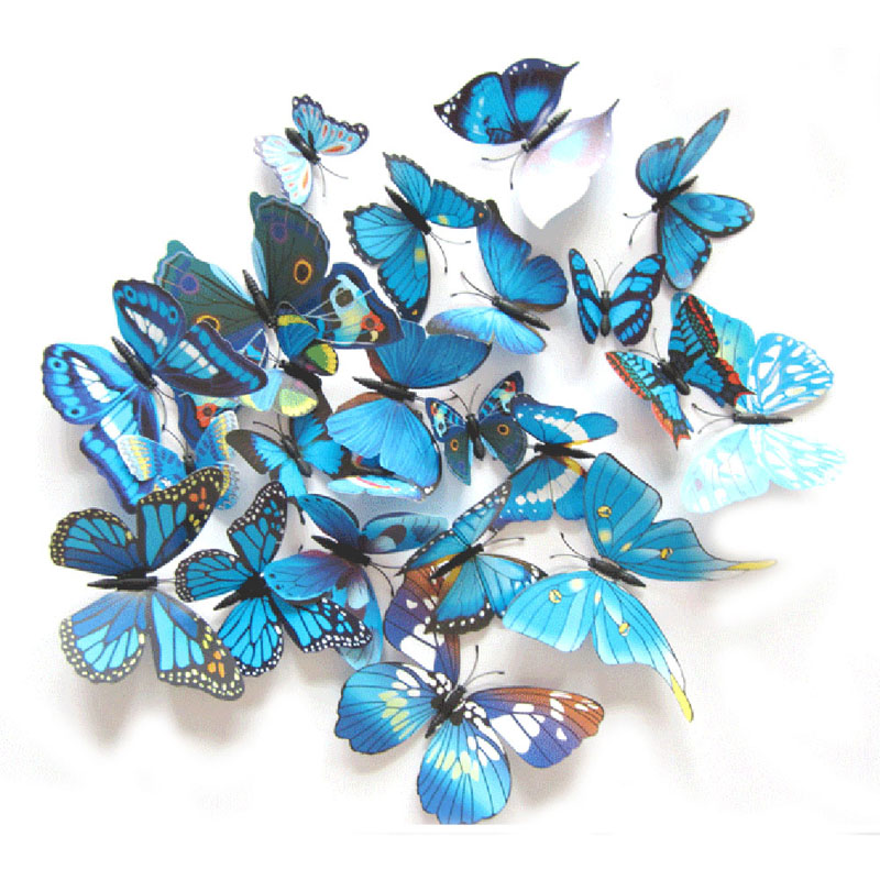 12Pcs 3D Magnet Butterflies Wa - Outdoor Furniture Near Me ulasan dan harga