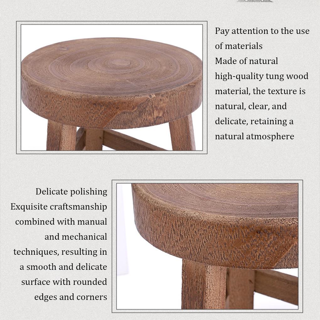 Wood Low Stools Small Bench Pl - Outdoor Furniture Near Me ulasan dan harga