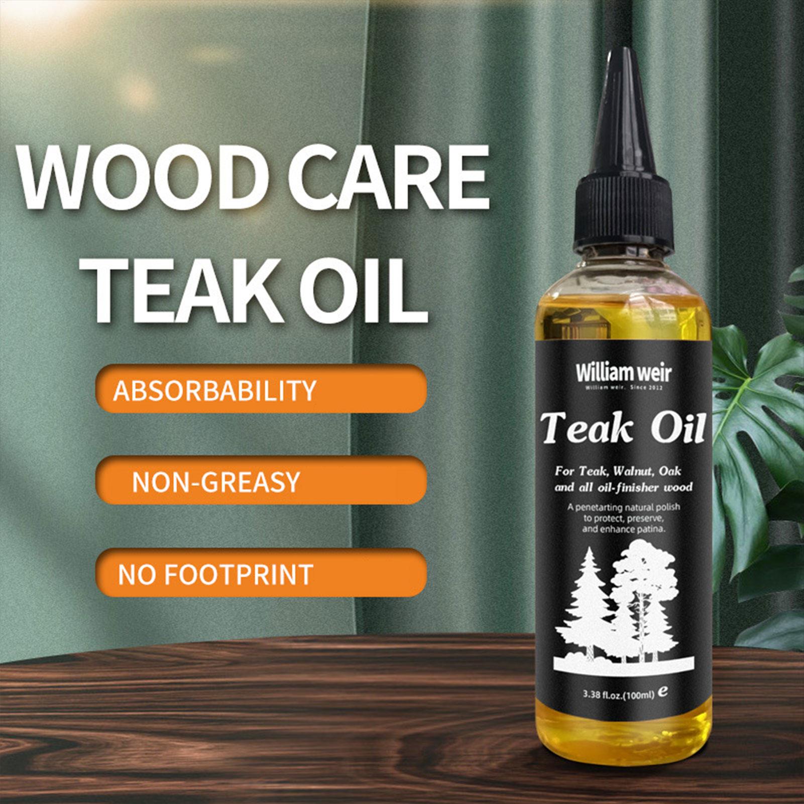 100ml Furniture Oil Wood Polis - Outdoor Furniture Teak Wood ulasan dan harga