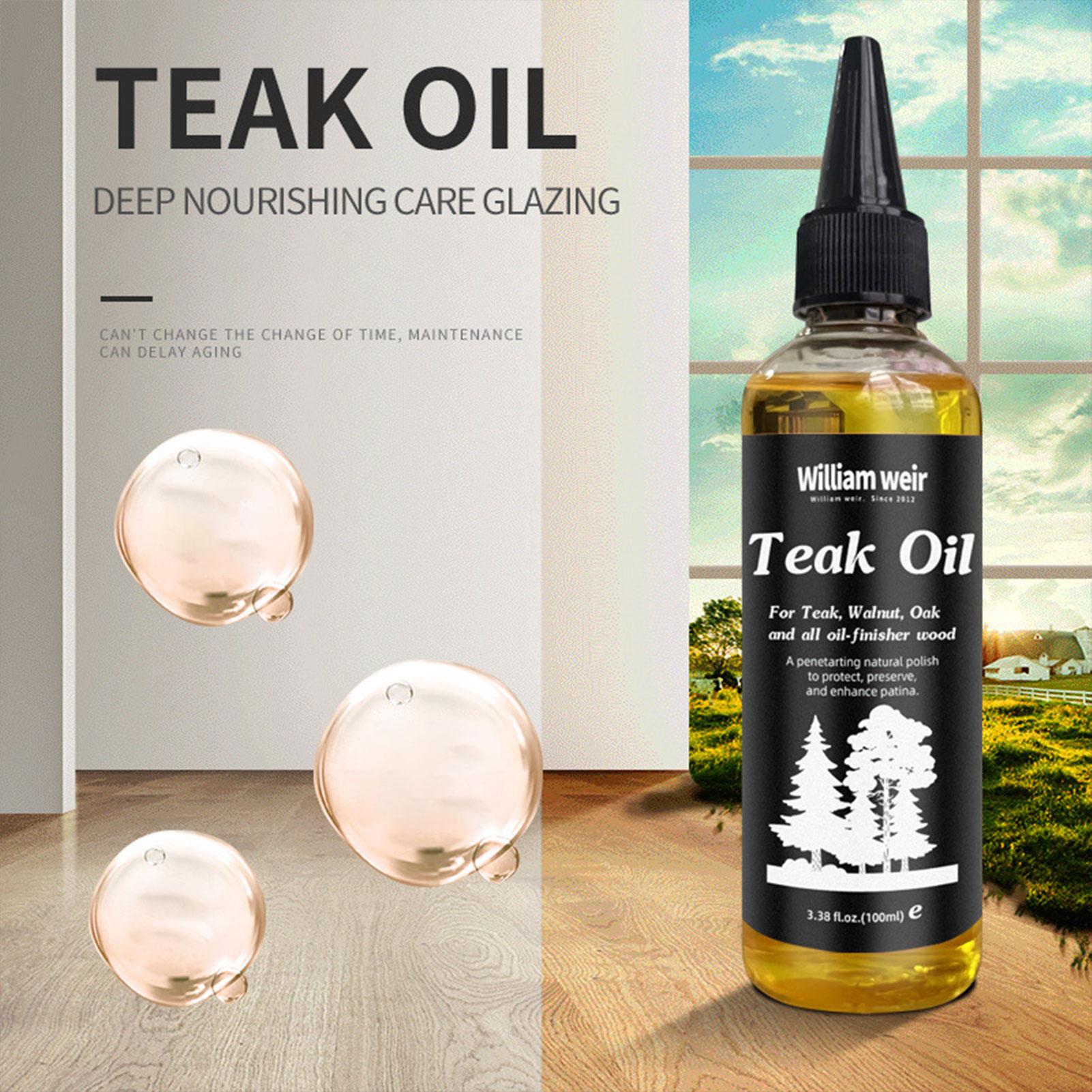 100ml Furniture Oil Wood Polis - Outdoor Furniture Teak Wood ulasan dan harga