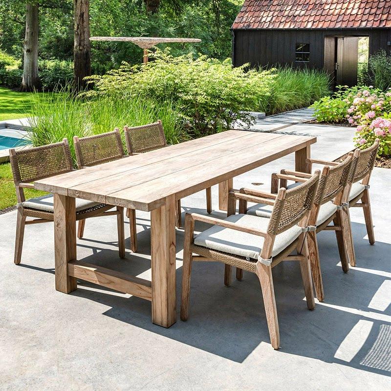 Outdoor Tables And Chairs Anti - Outdoor Furniture Teak Wood ulasan dan harga