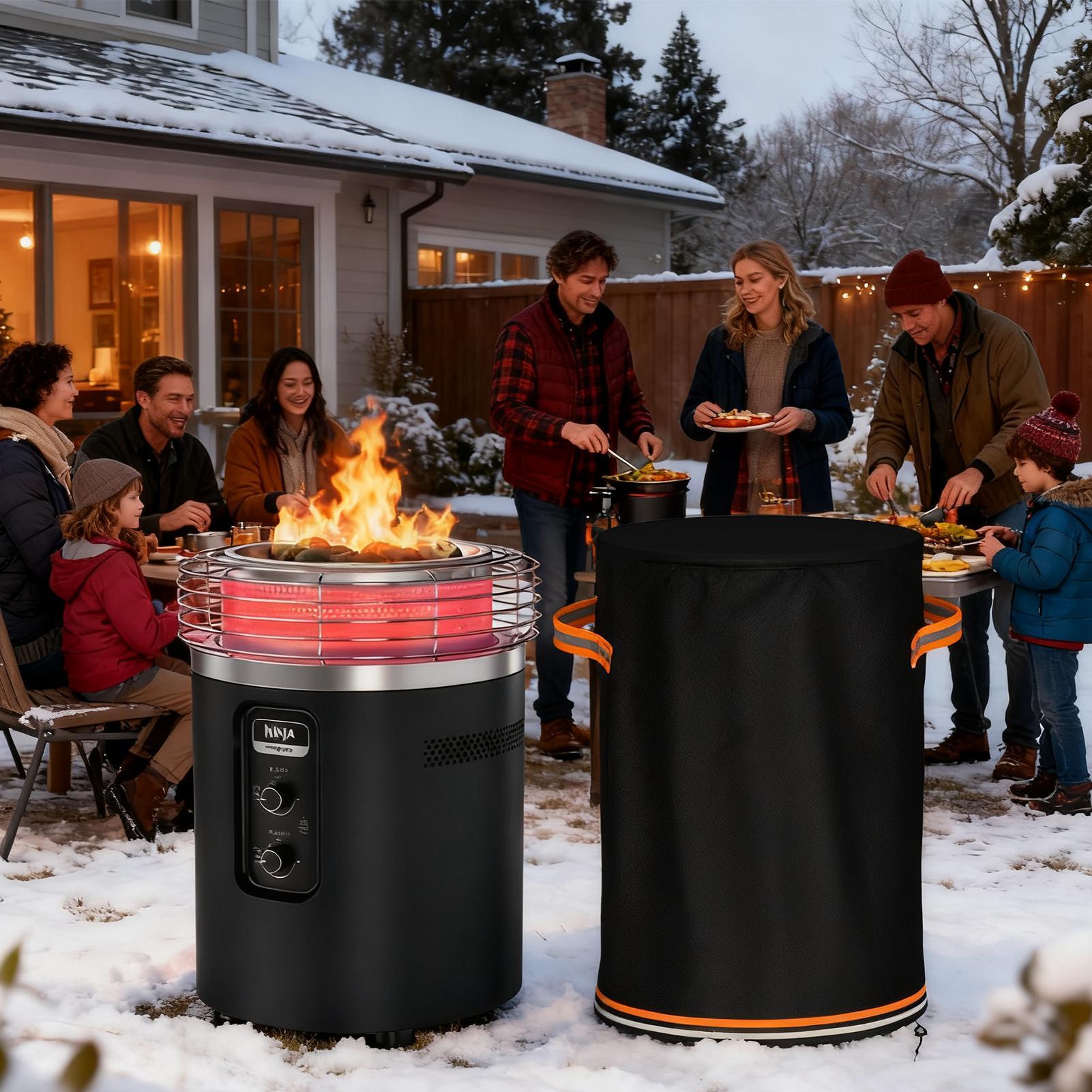 Fire Pit Column Cover Heavy Du - Outdoor Furniture Cover Waterproof ulasan dan harga