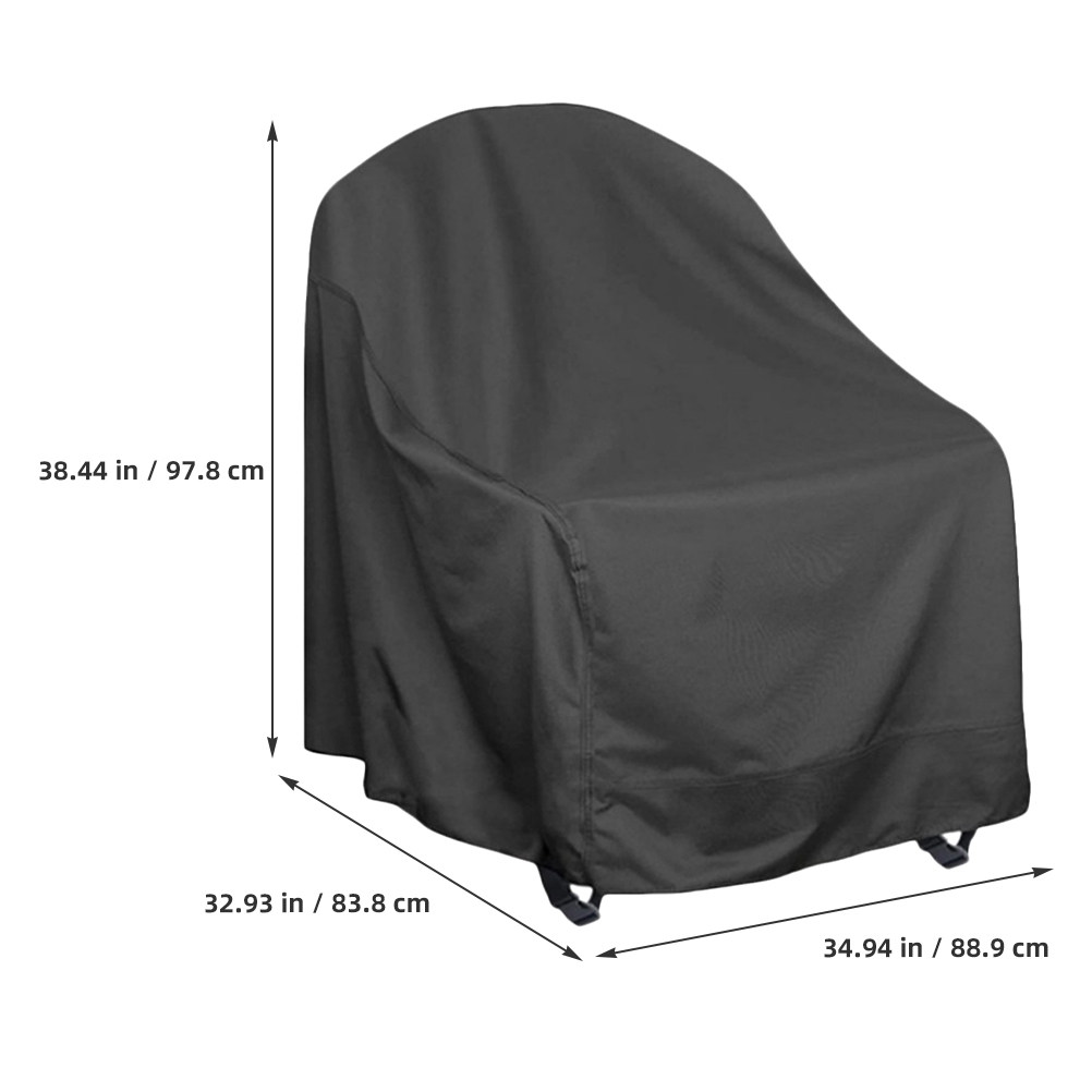 Waterproof Patio Swivel Chair  - Outdoor Furniture With Covers ulasan dan harga