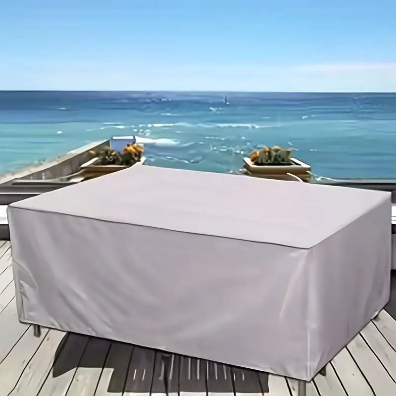 Silver Oxford Fabric Protectiv - Outdoor Furniture With Covers ulasan dan harga
